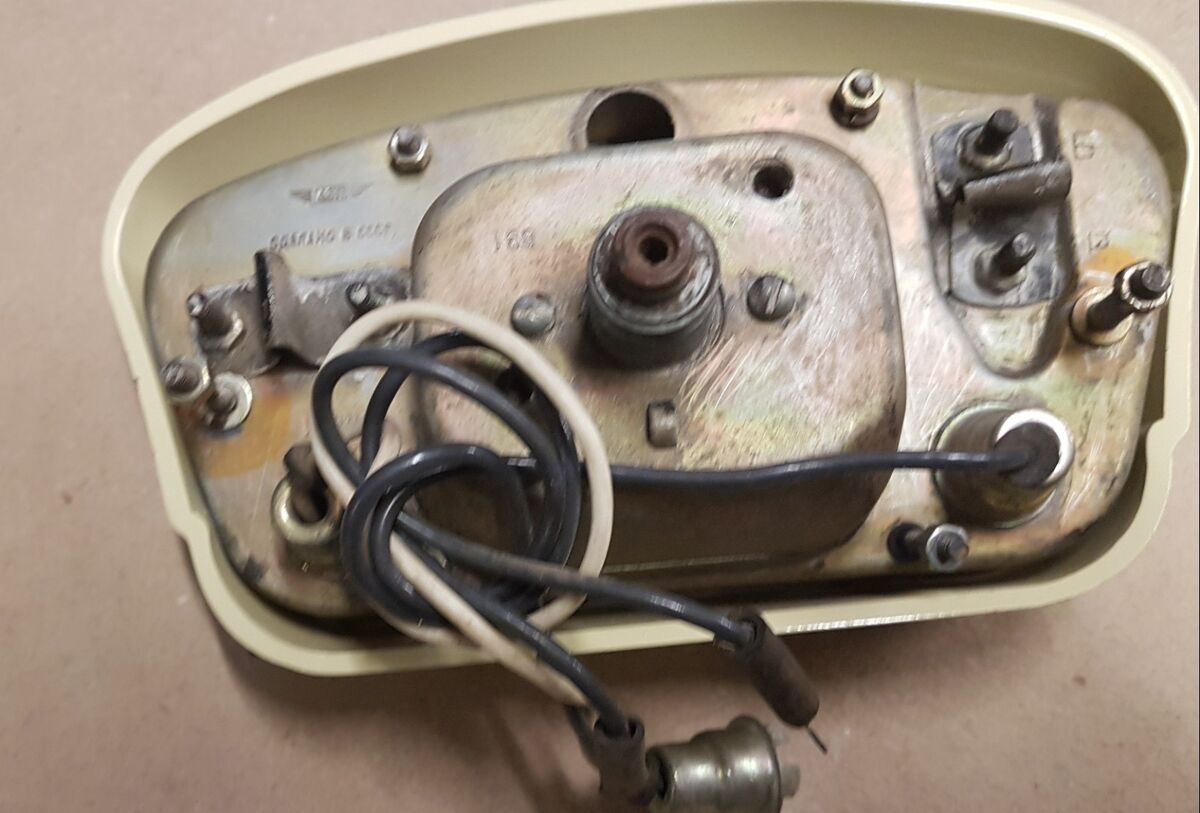 Kombiinstrument Tacho ZAZ 965 Zaporoschetz Original gebraucht/ beige/ Jalta - Image 3