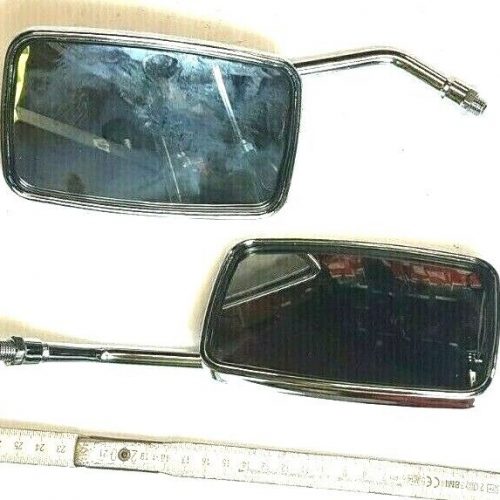 Spiegel Eckig Chrom 2 Stück 10cm  K-750 URAL  DNEPR MT IJ