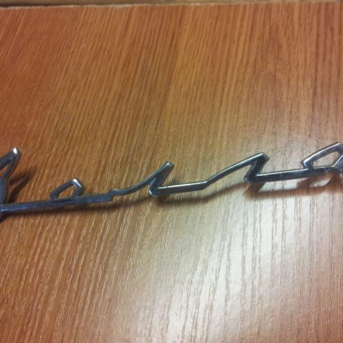 Emblem Schriftzug Heckklappe Kofferraumklappe „Wolga“ Chrom Wolga Gaz 24