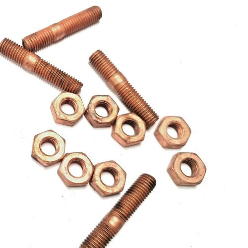 Hosenrohr Auspuff Rohr Bolzen Mutter  Kr?mmer  / Wolga Gaz 2410 *