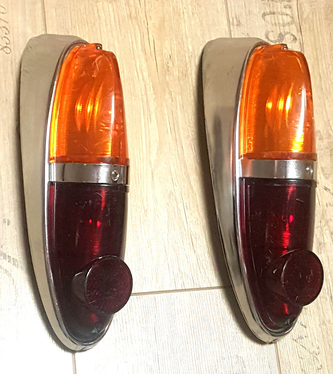 Heckleuchten 2 Stück Leuchten Moskvich 402