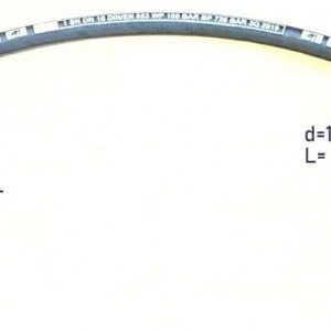 Hydraulik Schlauch L 650mm d 10mm SW 24 M20x1,5 Bagger Traktor MTZ MTS*