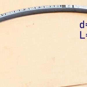 Hydraulik Schlauch L 730mm d 10mm SW 24 M20x1,5 Bagger Traktor MTZ MTS