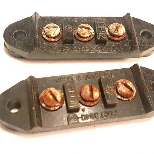Kabelbinder Stecker 3x Anschlüsse/ 2 Stück/ Wolga Gaz M21 UAZ