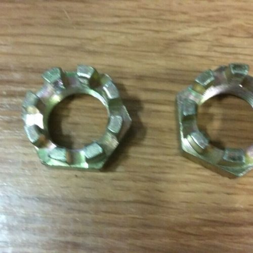 Achsschenkel Mutter Kronenmutter 2 Stück Wolga Gaz M21, Gaz 24, 2410