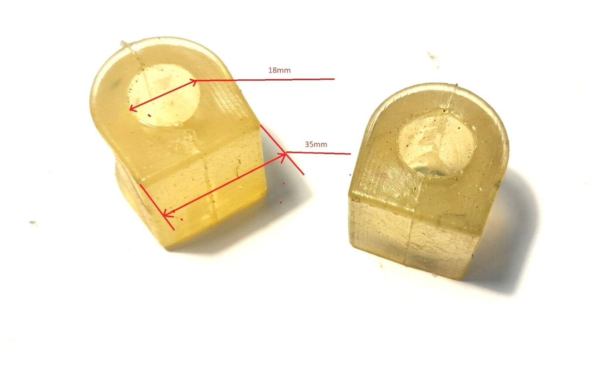 Stabilisator Buchsen Silikon Moskvich 412 2140 18mm 2 Stück