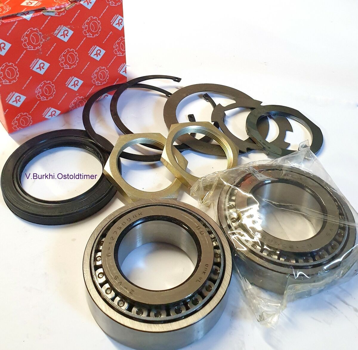 Radnabe Lager Simmerring Mutter Satz UAZ 469 452 Gaz 69