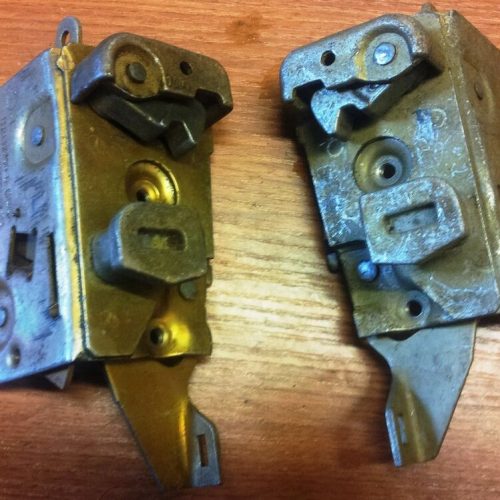 hinterer Türschloss Schloss Satz 2 Stück Wolga Gaz 24, 2410