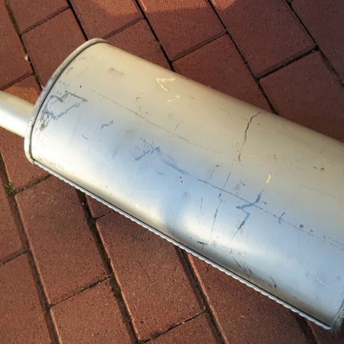 Endschalldämpfer Schalldämpfer Auspuff Wolga Gaz M21