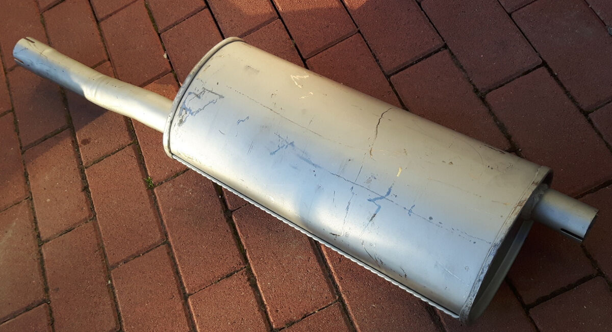 Endschalldämpfer Schalldämpfer Auspuff Wolga Gaz M21