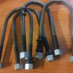 Blattfeder U-Bolt Bügel 4 Stück Wolga Gaz 24, 2410