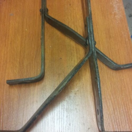 vordere Stoßstange Träger 2 Stück Wolga Gaz M21, Baureihe 3 *