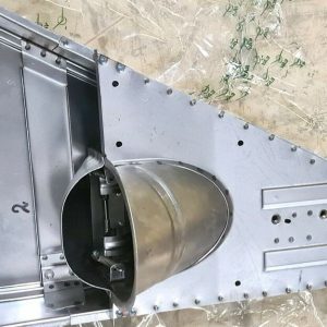 B- Säule Reparaturblech Karosserie rechts  komplett UAZ 469