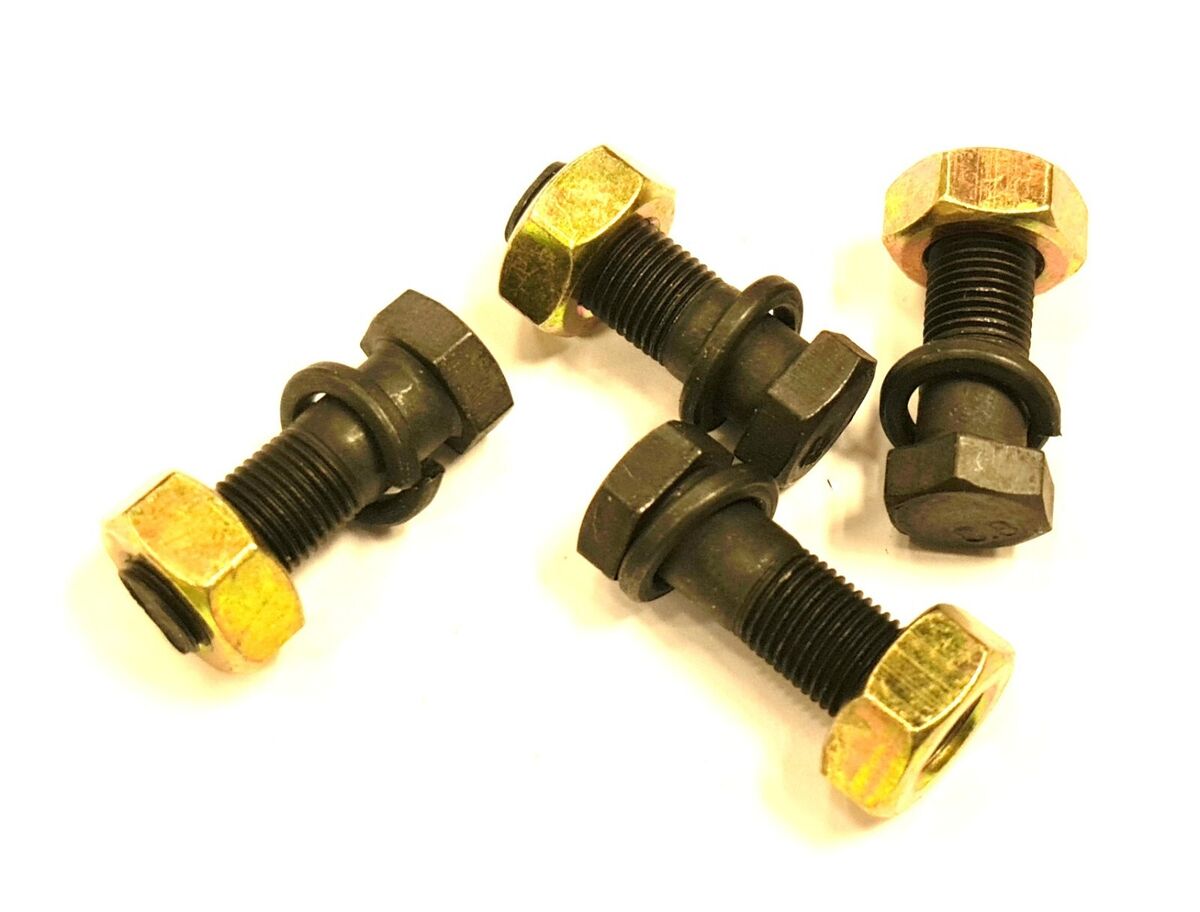 4x Schrauben mit Muttern Kardanwelle Wolga Gaz M21, Gaz 24, Uaz M10x1x25