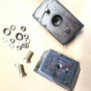 Motorlager verstärkt  mit Schrauben 2 Stück Wolga Gaz M21, Gaz 24