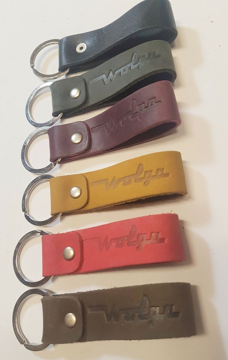 Schlüssel Anhänger Leder Wolga UAZ Moskvich Niva IFA Wartburg