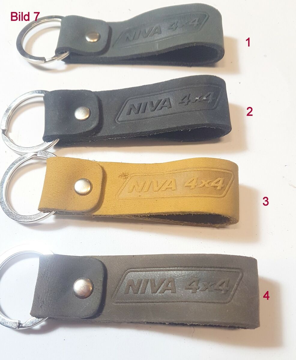 Schlüssel Anhänger Leder Wolga UAZ Moskvich Niva IFA Wartburg - Image 10
