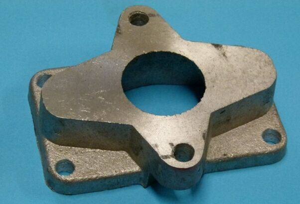 Vergaser Adapter Platte Zwischenplatte 90 Grad Wolga Gaz M21, UAZ 469, 452 Gaz 69