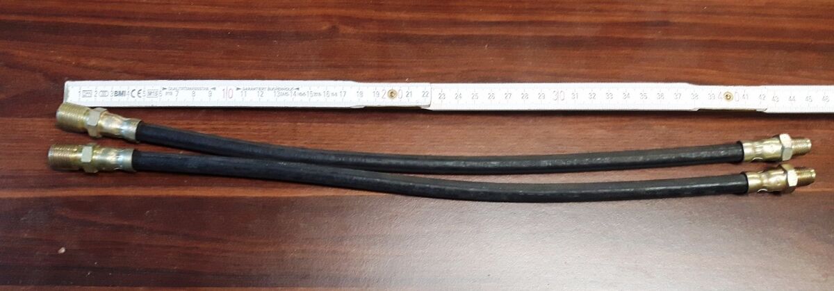 Bremsschlauch 2 Stück Wolga Gaz 24, Gaz M21, UAZ 469 452, Gaz 69 ca. 45 cm