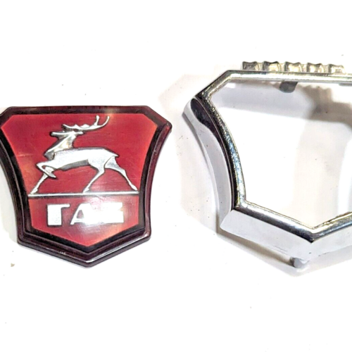 Motorhaube Emblem Chrom Wolga Gaz 2410