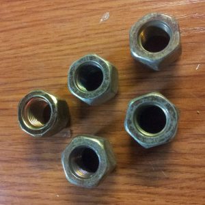 Radmuttern 5 Stück Wolga Gaz M21, Gaz 24 UAZ 469, 452, Gaz 69