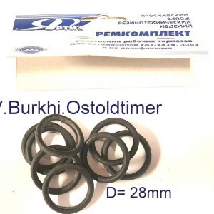 Bremszylinder Reparatursatz Manschette 28mm Wolga Gaz UAZ