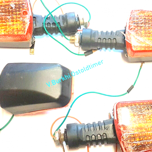 Blinker 4 Stück URAL MT K-750 IJ MINSK ohne EU- Prüfzeichen