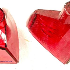 Heckleuchten Rückleuchten Glas 2 Stück  ROT  Wolga Gaz M21 Baureihe 3