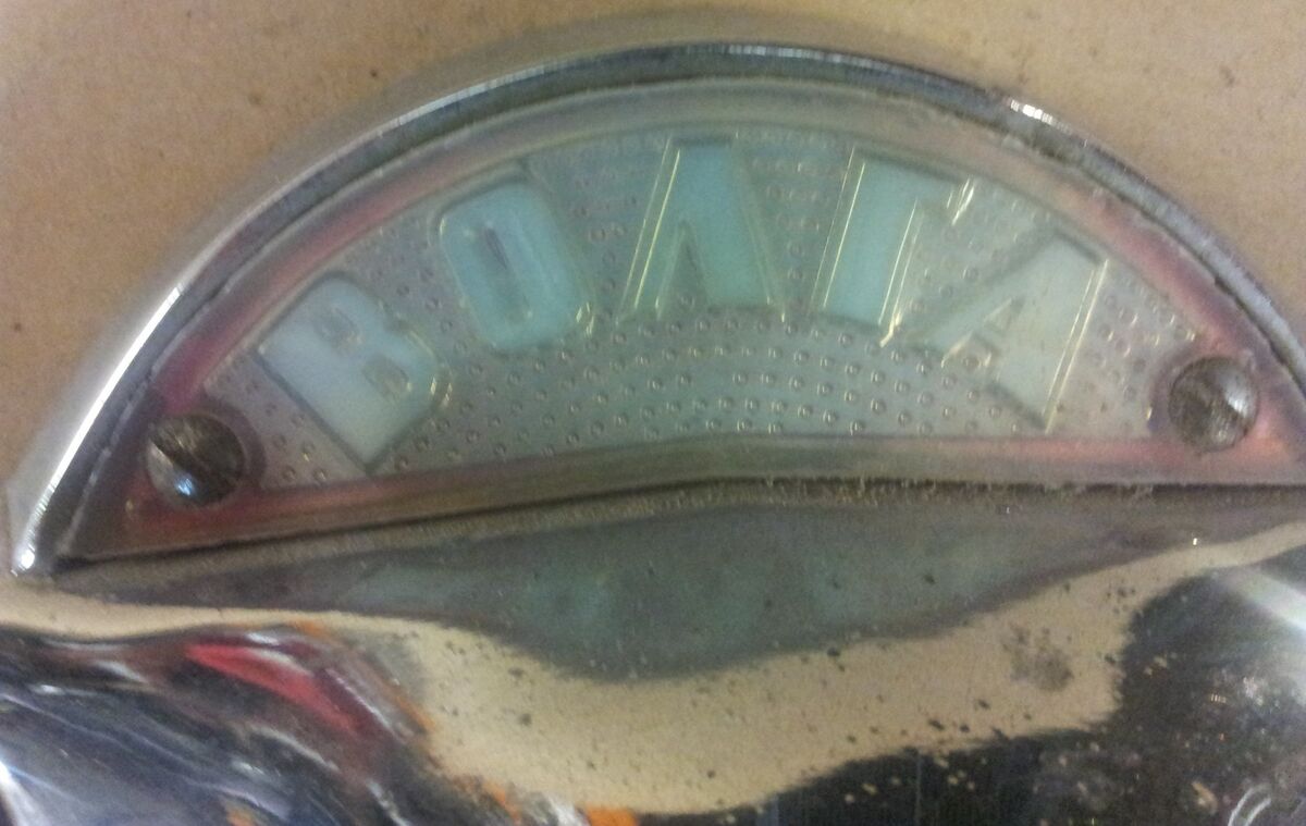 Chrom Griff Heckklappe gebraucht/ guter Zustand Wolga Gaz M 21, Baureihe 2