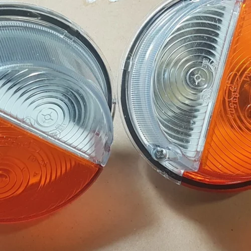 Blinker / Standlicht Metall – Gehäuse 2 Stück UAZ Kamaz GAZ ZIL ПФ 130
